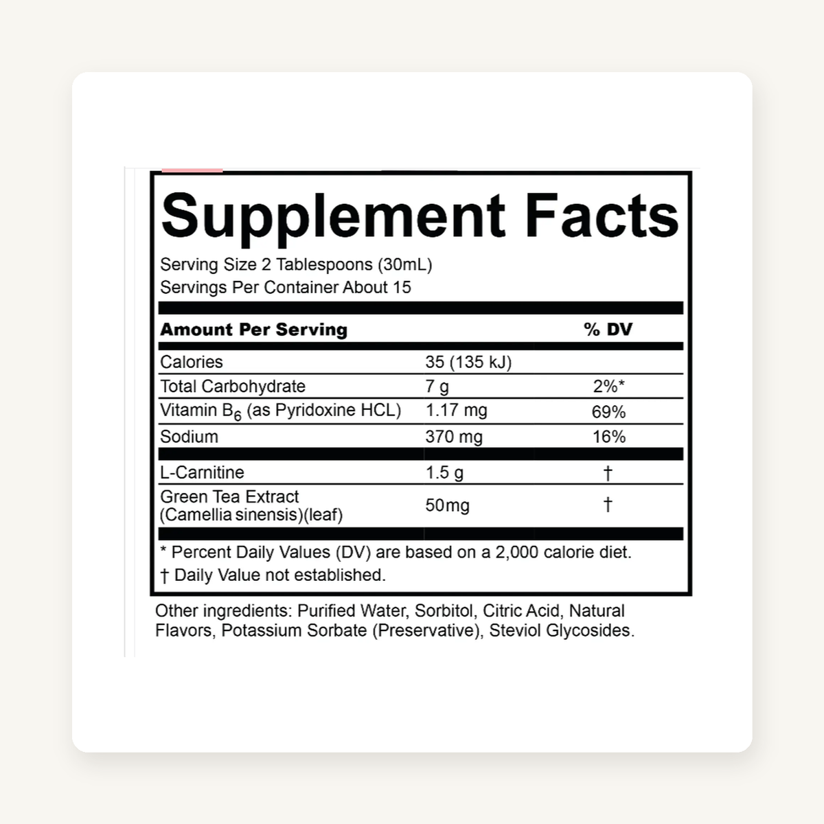 L-Carnitina Plus - Maracuyá