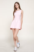 Vestido Blush Court - Rosa
