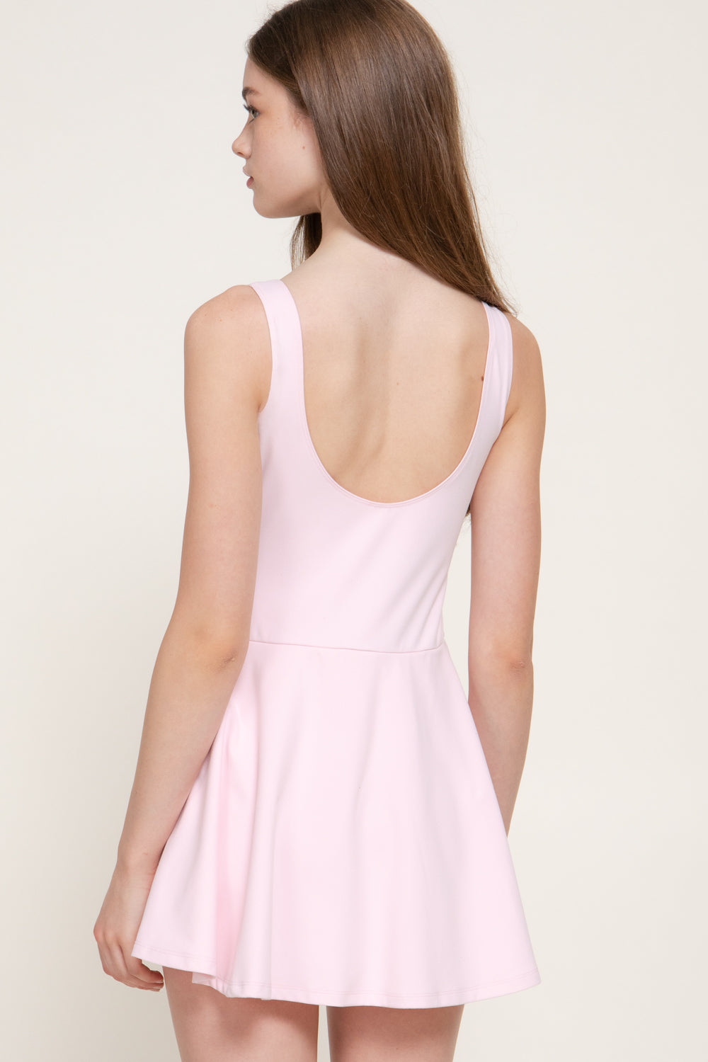 Vestido Blush Court - Rosa