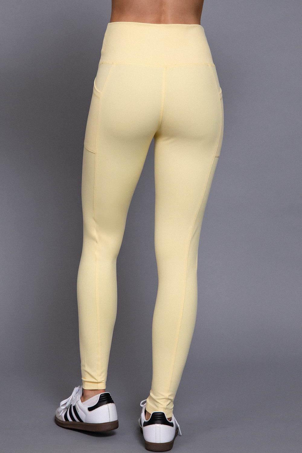 Leggings Pocket - Amarillo Mantequilla