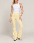 Set Halter + Flare Amarillo